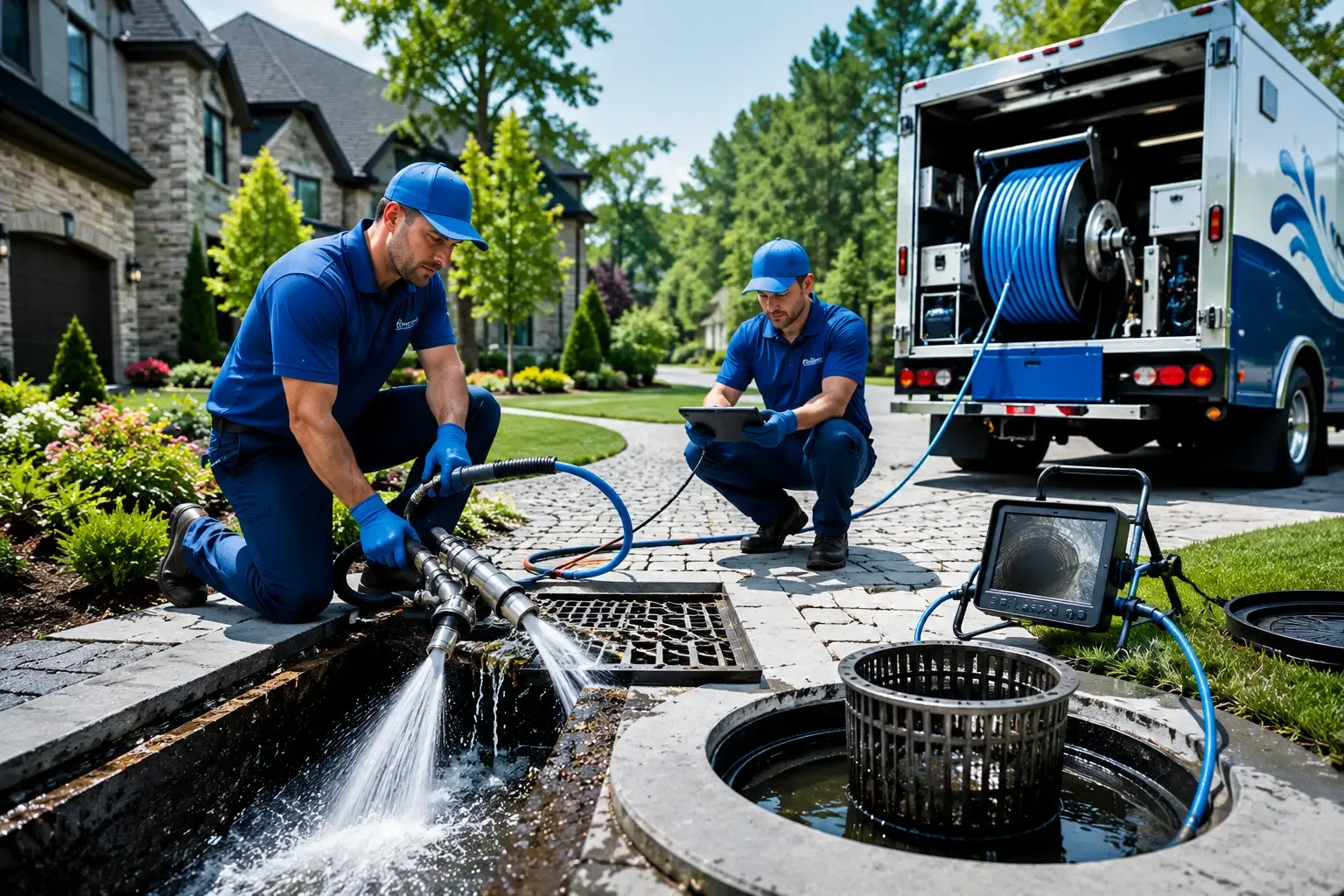Local outdoor drain cleaning professionals in South Barre, MA