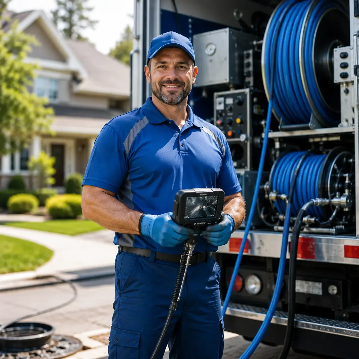 Local outdoor drain cleaning specialists in South Barre, MA